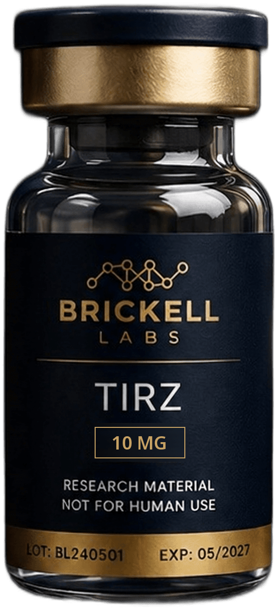 Brickell Labs TIRZ research vial